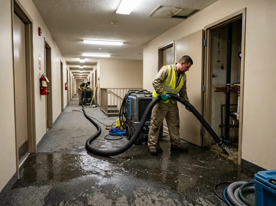 multi-unit-apartment-hallway-f-005 — frequently asked questions, Emergency Burst Pipe Water Extraction & Removal in Robstown…